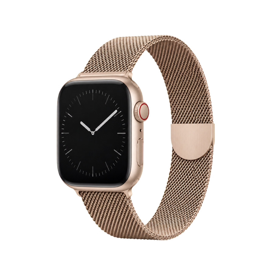 Milano Magnetic Steel Band — Rose Gold Magnetic Milanese