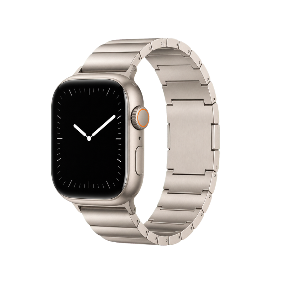 Chain-Link Titanium Band — Single-Strand Titanium Band - Titanium