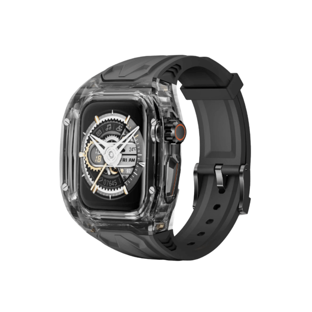Armor Wrap Case-Band — Black Clear Black