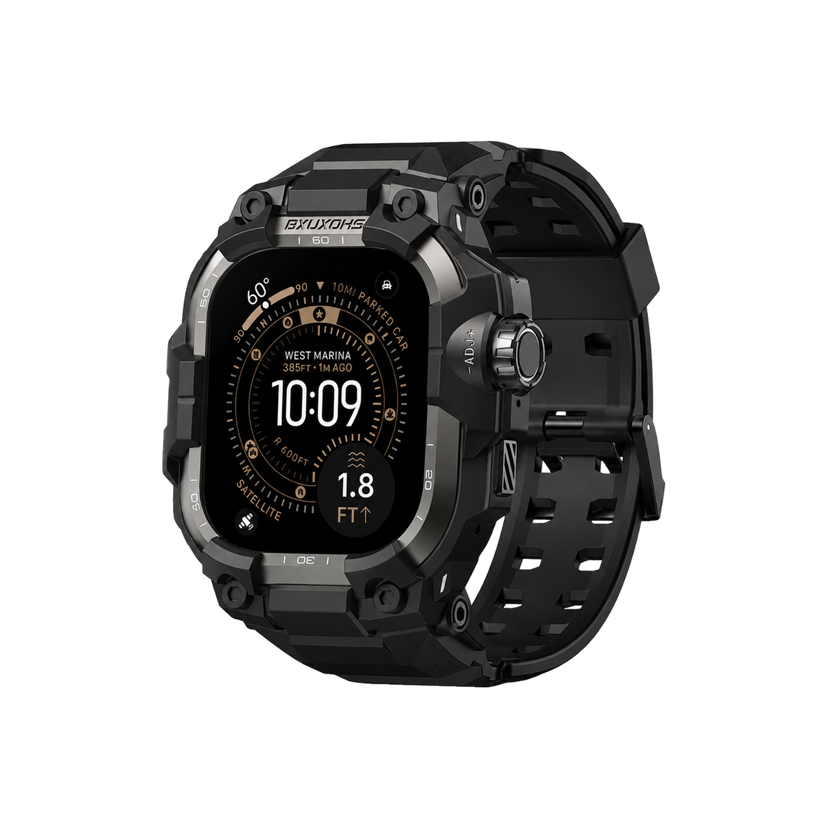 Gravity Master Case-Band — Titanium Black