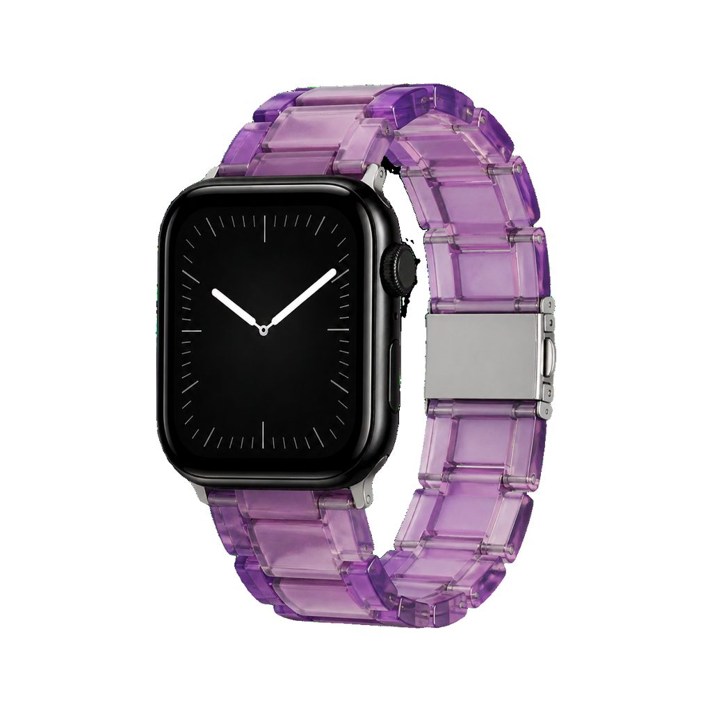Breathable Resin Band — Grape Purple