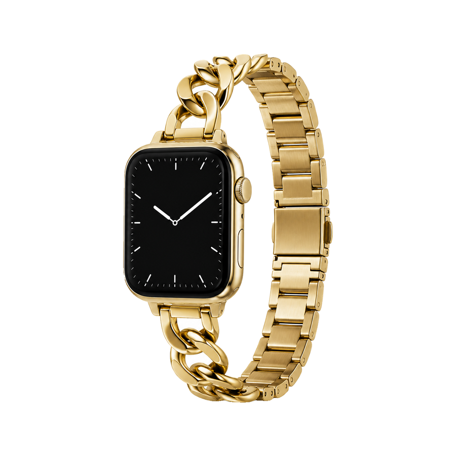 Chanel-Style Link Chain Band — Gold (with Removal Tool)