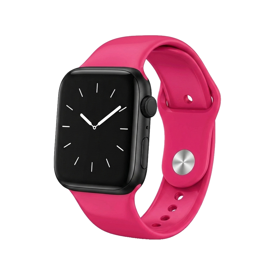 Liquid Sport Silicone Band — Vintage Red