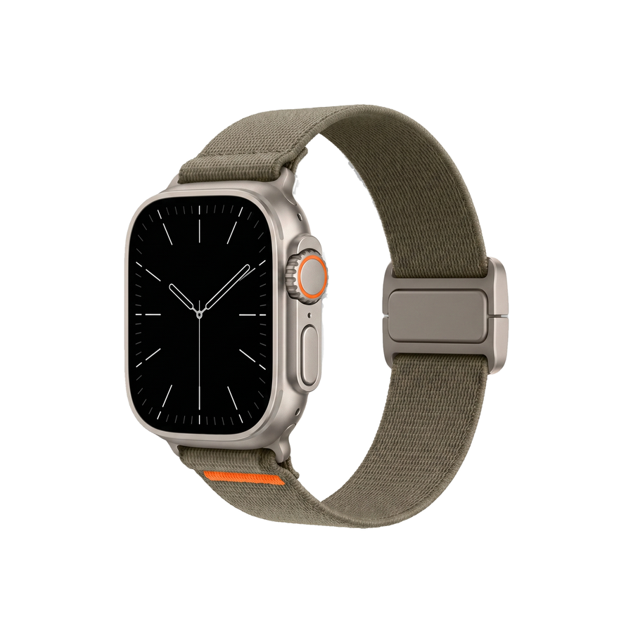 TIC-NY-076 Parachute Buckle Nylon Band Olive Green - product
