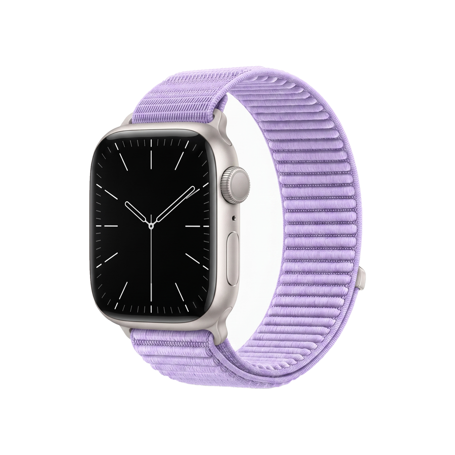 TIC-NY-017 Neon Weave Nylon Band Pale Purple - product